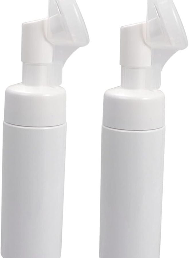 2PCS Portable Travel Foam Pump Bottles For Facial Cosmetics 100ml - Image 1